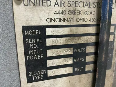 Used UAS SG2 Dust Collectors Ohio US | HGR 24 #1404937