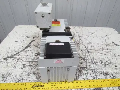 Pfeiffer UNO-016-B Rotary Vane Vacuum Pump .74 HP 265/460V 60 Hz
