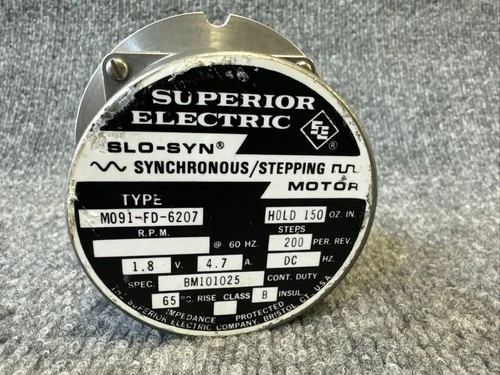 Used Superior Electric M091-FD-6207 D.C. Motors California US | Davliegogo LLC #1706032