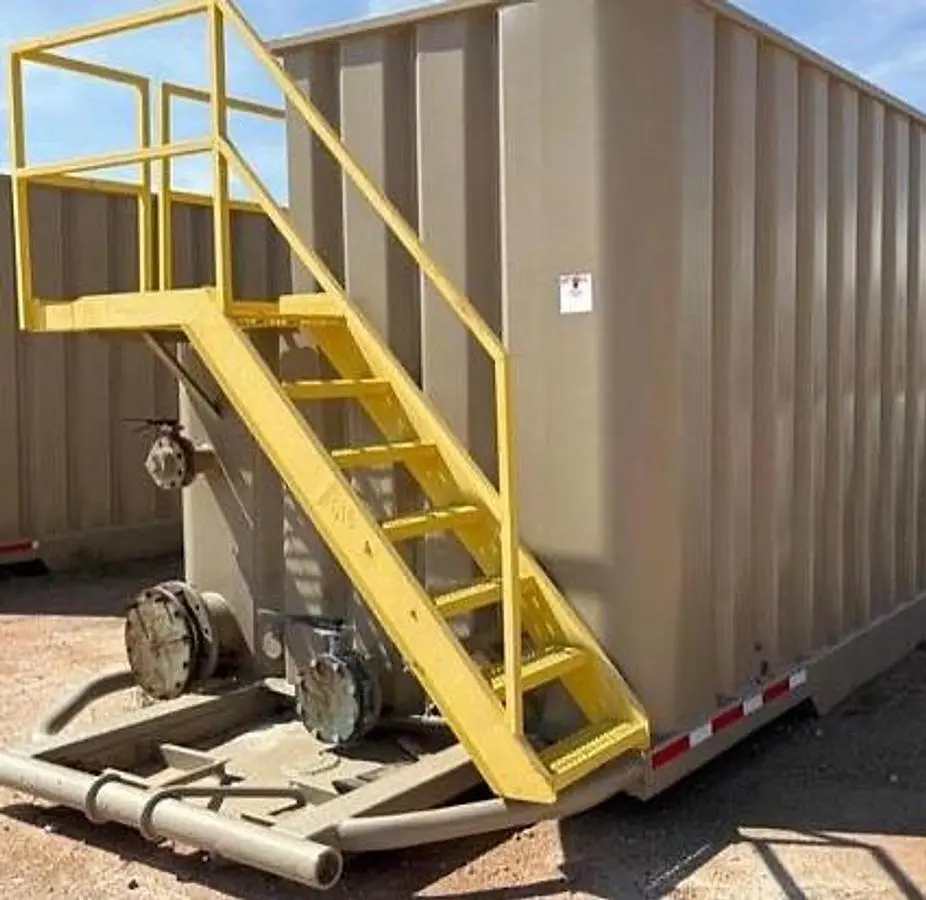 Dragon Open Top Frac Tanks  – Top Access Tank, Material Holding