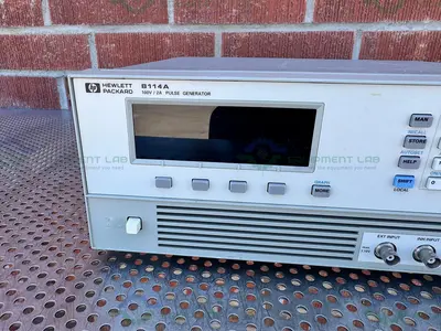 Used HP HEWLETT PACKARD 8114A HIGH POWER PULSE GENERATOR 100V / 2A Pulse Generators California US | Equipment Lab #1302723