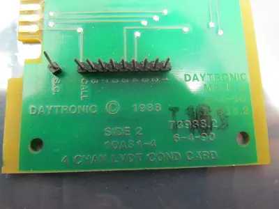 Daytronic 10A31-4 4 Channel LVDT Cond Card 73938.2