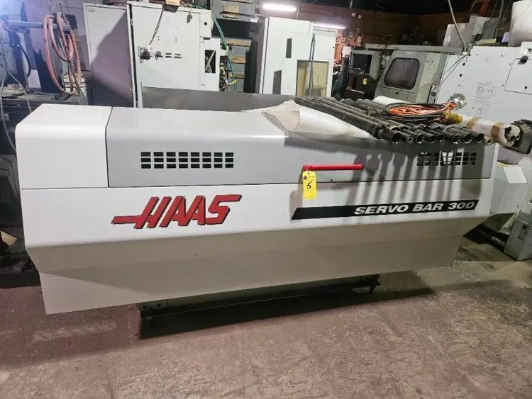 Used HAAS BAR300 Magazine Type Bar Loaders Ohio US | Yoder Brothers machinery #444834