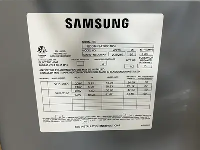 Used SAMSUNG AM030TNZDCH/AA Miscellaneous MRO Ohio US | HGR 24 #1287302
