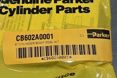 Parker CB602A0001 6" Cylinder Body Seal Kit Loc5D7