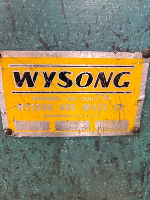 WYSONG 1010 Shears, Power Squaring (Gauge) | Norcal Machinery (4)