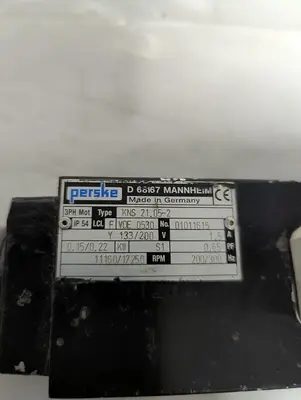 Used PERSKE KNS 21-05-2 Industrial Controls Ohio US | Surplus Asset Holdings #1399564
