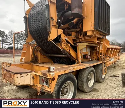 Used 2010 BANDIT 3680 RECYCLER Forestry Grinders North Carolina US | Proxy Equipment #1385374