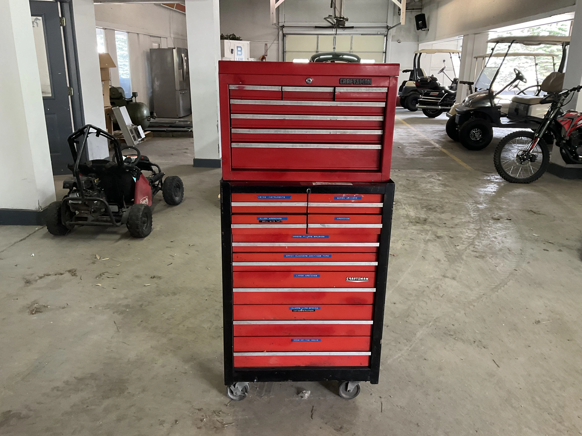 Used CRAFTSMAN TOOLBOX Tool Carts Michigan US | Miedema Asset Management Group #1321012
