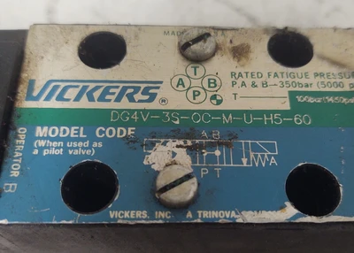 USED Vickers DG4V-3S-CC-M-U-H5-60