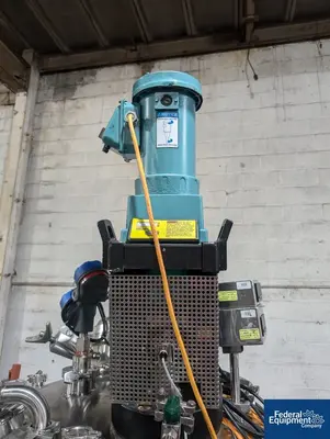 USED Precision 500 Liter Precision Stainless 316L Stainless Steel Jacketed Mixing Tank