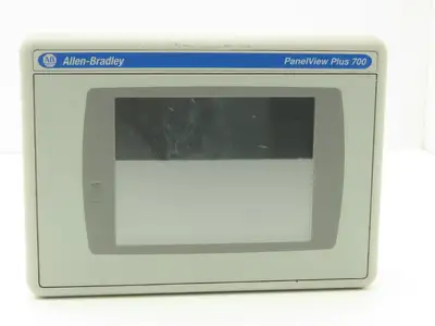 Allen Bradley 2711P-T7C4D8 PanelView Plus 700 Touch Panel Terminal Interface 24V