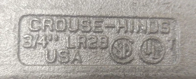 NEW Crouse-Hinds LR28