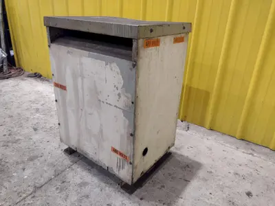 45 KW GENERAL ELECTRIC 480 <-> 240 VOLT TRANSFORMER: STOCK #23366