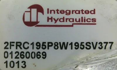 NEW INTEGRATED HYDRAULICS 2FRC195P8W195SV377 VALVE
