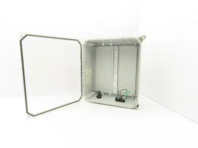 Wiegmann HW-CC141206CHQR Electrical Enclosure Control Panel 14x12x6" Clear Cover