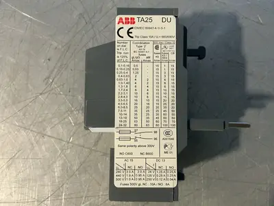Used ABB TA25 DU Relays & Switches Ohio US | HGR 24 #1462269