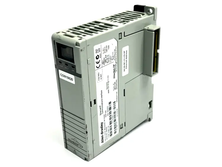Used ALLEN-BRADLEY SER. A COMPACTLOGIX L4X ETHERNET/IP MODULE PLC Ethernet Equipment | Maverick Industrial Sales #1103133