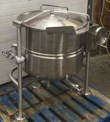 167-0262 Cleveland KDL40T 40-Gallon Manual Tilt Steam Kettle