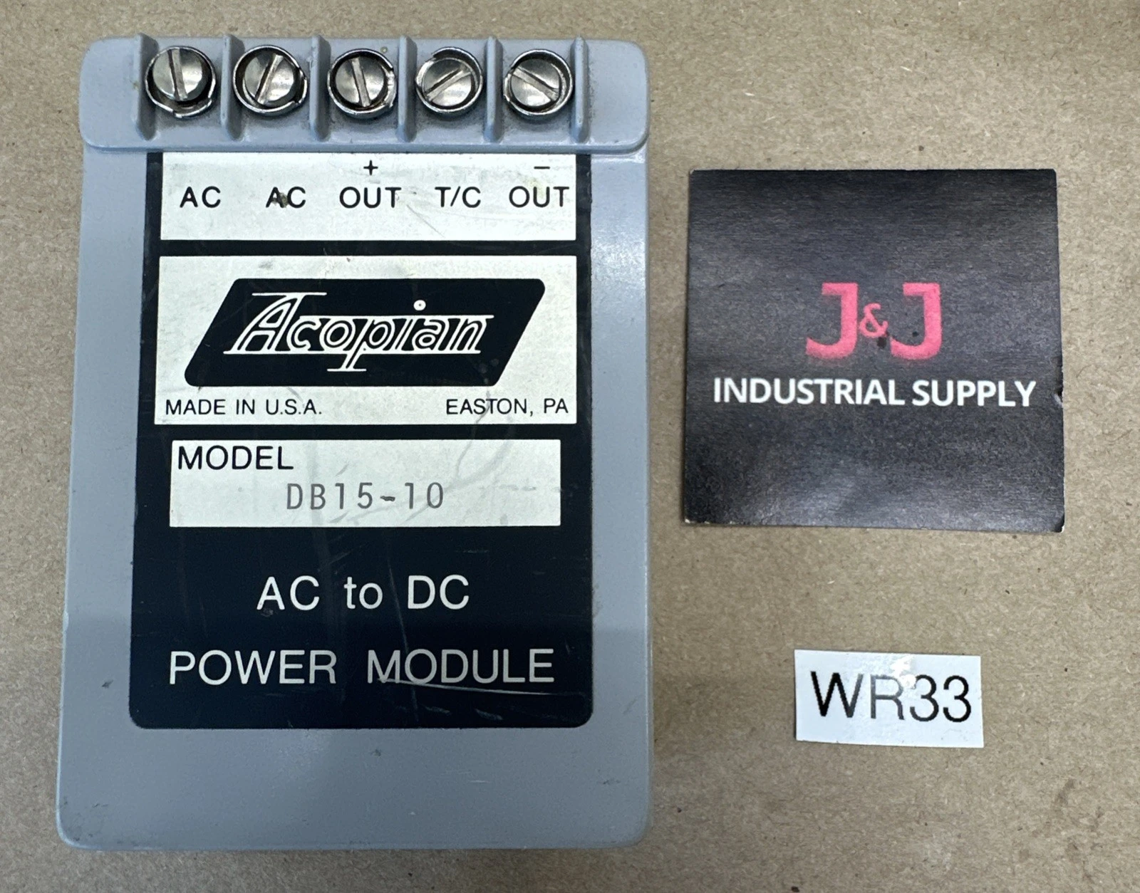 USED Acopian DB15-10