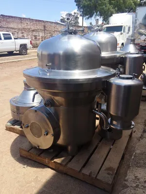 (3) Westfalia SAMM 12006 milk separators, 316SS.