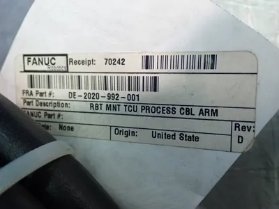 Used 2018 FANUC DE2020992001 Robot Parts Ohio US | HGR 24 #1020174
