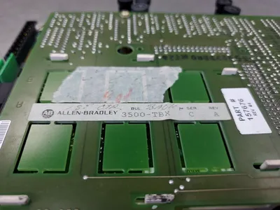 ALLEN BRADLEY 3500-TBX /C (M003394629) DATA HIGHWAY MODULE. 3E-8