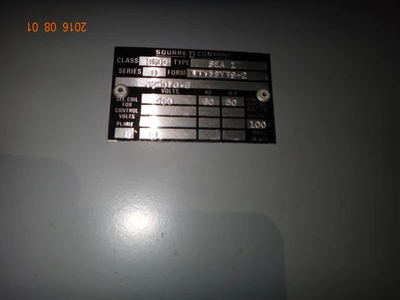 Square D Size 3 Reduced Voltage Starter with disconnect
