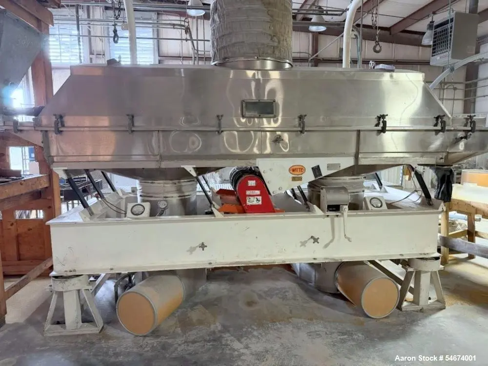 Used WITTE 42? X 12? Fluid Bed Dryers Illinois US | Aaron Equipment #1487669