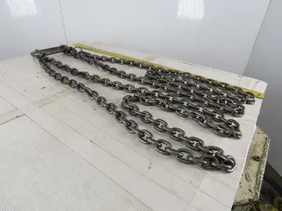 ACCO 81C1561 Double Basket Continuous Chain Sling 3/8" X 5'7" 11400Lb at 60°
