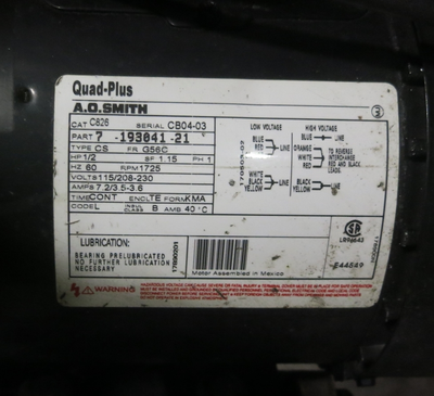 USED MSC INDUSTRIAL SUPPLY CO. 9513052