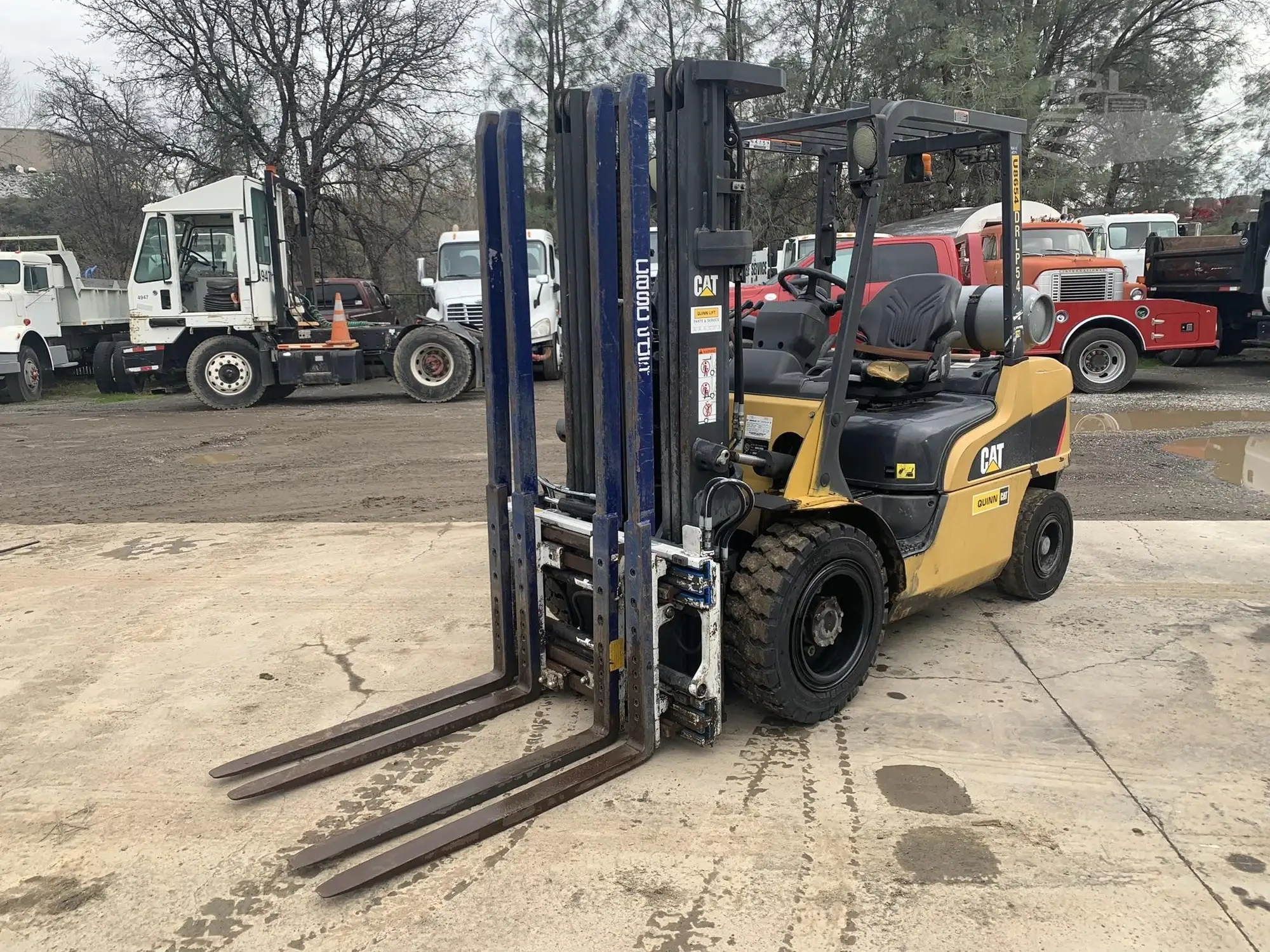 Used 2018 CATERPILLAR GP30N Internal Combustion Forklifts: Pneumatic Tire California US | Mittry Construction #1363440