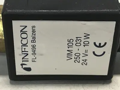 USED INFICON FL-9496 BALZERS