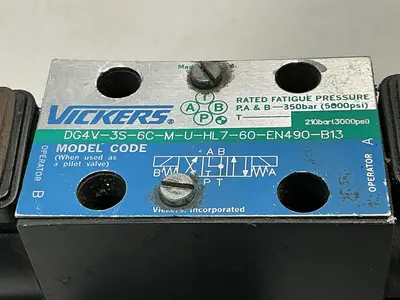 USED VICKERS DG4V-3S-6C-M-U-HL7-60-EN490-B13