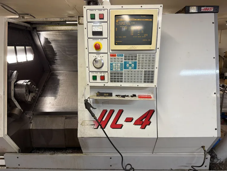 Used 1998 Haas HL-4 CNC Lathes Illinois US | 520 Machinery Sales LLC #229536