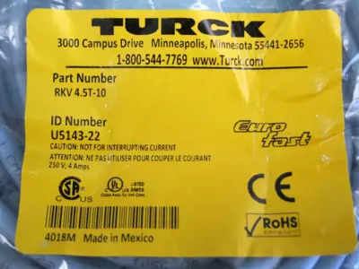 NEW Turck U5143-22