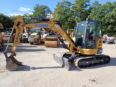 Used 2021 XCMG XE55U Crawler Excavators - Mini Massachusetts US | Brookside Equipment Sales #1493530