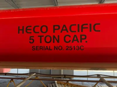 Heco Pacific Heco 5tons Overhead Cranes | JPS International Inc (8)