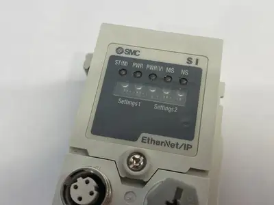 Used SMC EtherNet/IP Serial Interface Unit PLC Processors Michigan US | Maverick Industrial Sales #1389166