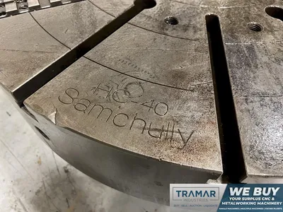 Used SAMCHULLY HC40 Chucks Michigan US | Tramar Industries #419657