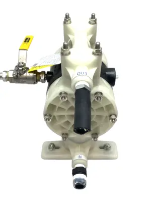 Used Yamada Diaphragm Pump Polypropylene Santoprene 1/2" AODD 13.5 GPM Diaphragm Pumps Michigan US | Maverick Industrial Sales #1395286
