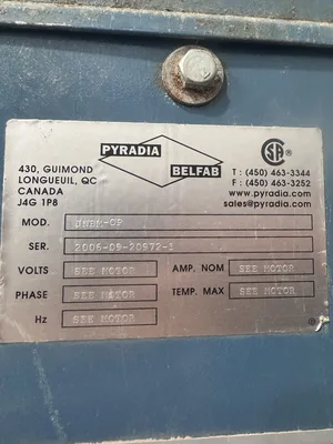 Belfab 7.5HP Dust Collector