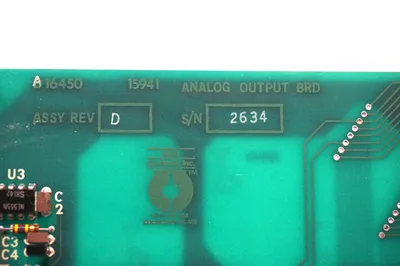 NEW TEXAS INSTRUMENTS A16450 ANALOG OUTPUT BOARD REV.D