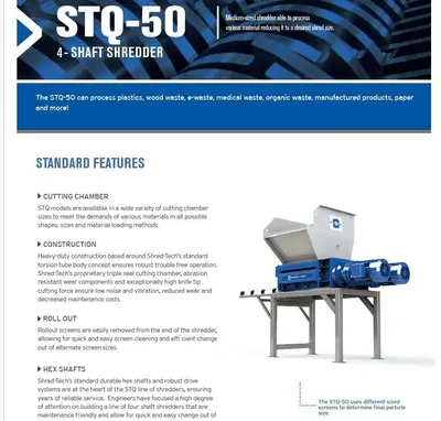 2015 SHRED-TECH STQ50E SHREDDERS | Machinery Network (15)