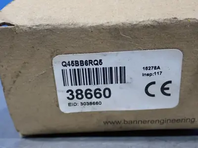 USED BANNER ENGINEERING Q45BB6RQ5