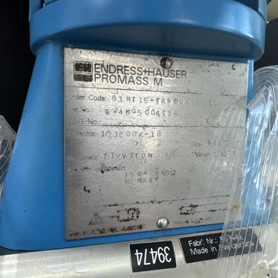 NEW Endress+Hauser 63MT15-TAA00A95 91A