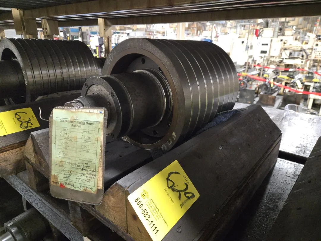 (1) OD Grind Drum Spindle
