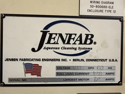 2013 JENFAB LEANCLEAN 360-2 Rotary Basket Washer | Benchmark Machine Tools (10)