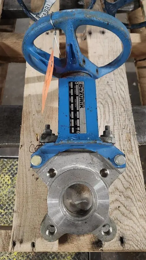 DeZURIK 9213388 Manual Gate Valve Size 2 304 Stainless Stock PF202