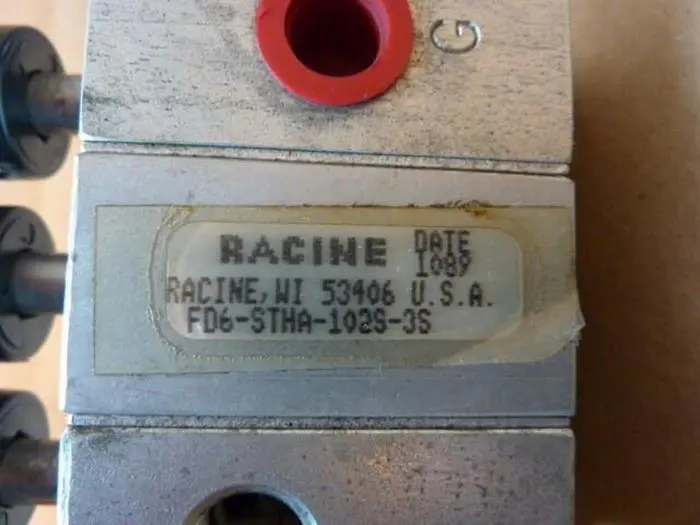 Used RACINE FD6-STHA-1025-35 Valves/Fittings Michigan US | Ideal Machinery #608995